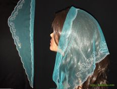 Треугольный шарф #0948