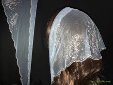 Треугольный шарф #0925