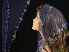 Треугольный шарф #0957