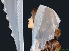 Треугольный шарф #0901