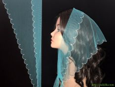 Треугольный шарф #0947