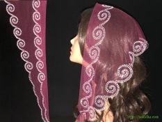 Треугольный шарф #0937