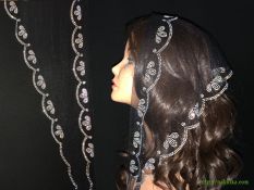 Треугольный шарф #0985