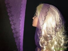 Треугольный шарф #0965