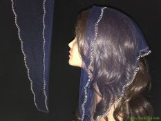 Треугольный шарф #0958