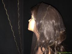 Треугольный шарф #0974