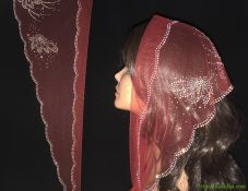 Треугольный шарф #0933