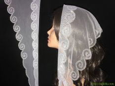 Треугольный шарф #0908