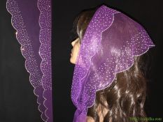 Треугольный шарф #0969