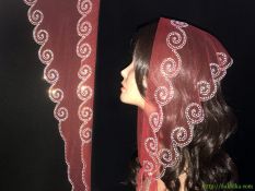 Треугольный шарф #0934