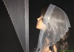 Треугольный шарф #0922