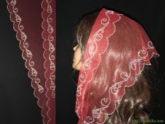 Треугольный шарф #0935