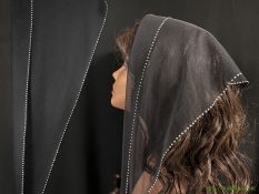 Треугольный шарф #0981