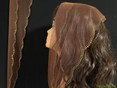 Треугольный шарф #0972